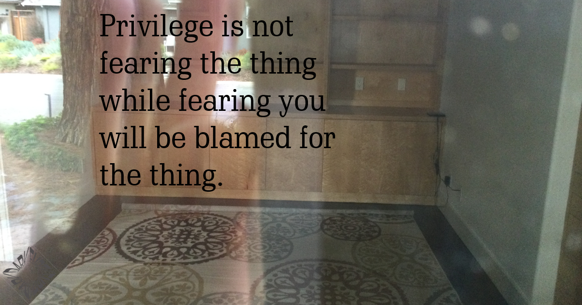 Blame the Fear